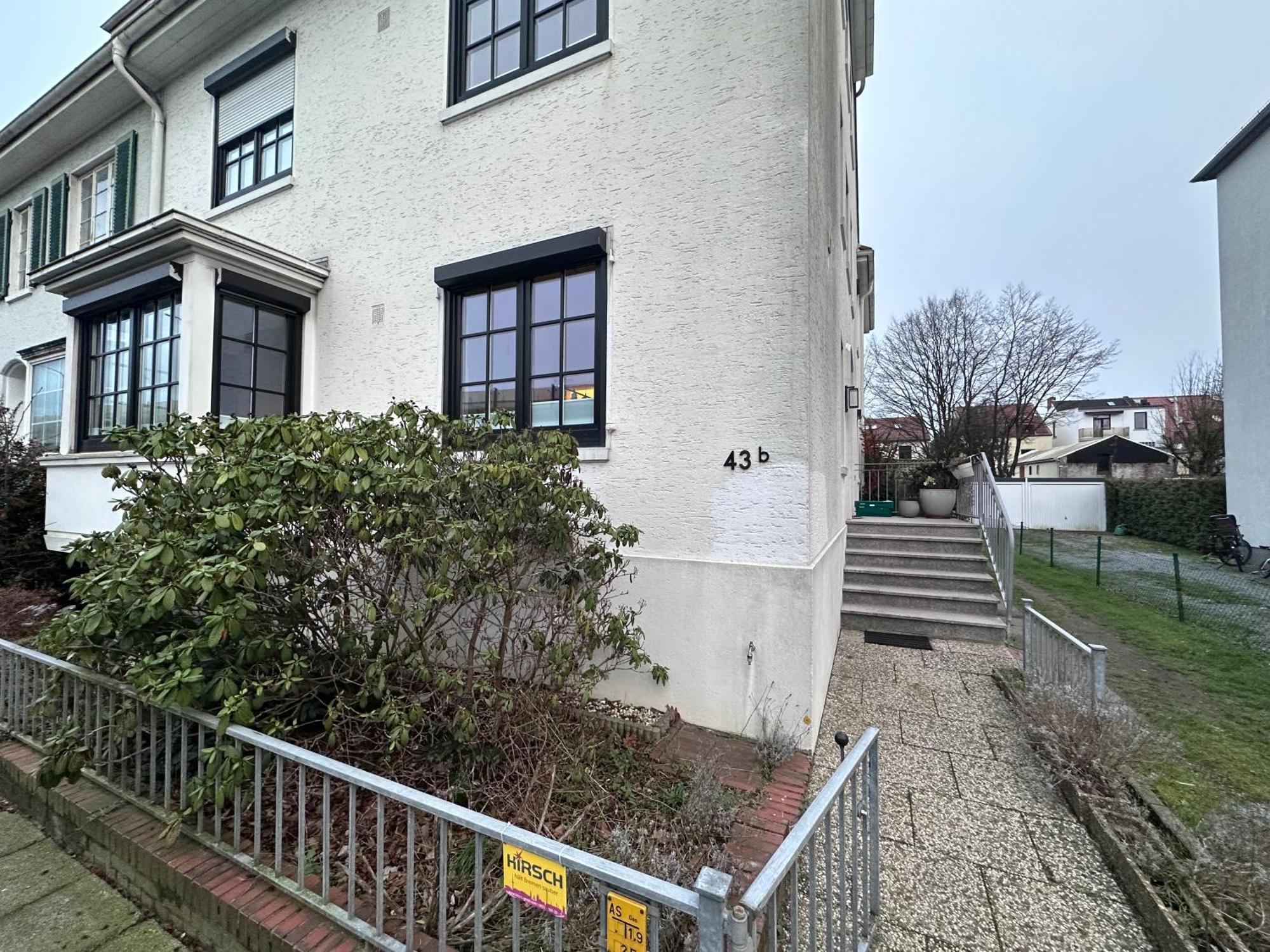 Souterrain Appartement Im Geteviertel Bremen Buitenkant foto